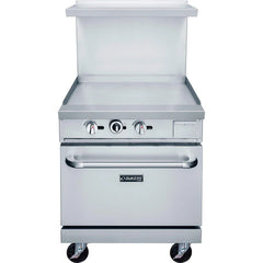 Dukers DCR24-GM 24" Gas Range with 24" Griddle