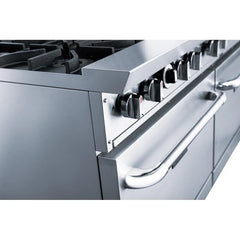 Dukers DCR60-10B 60" Gas Range with Ten (10) Open Burners