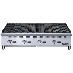 Dukers DCRB48 48" Countertop Charbroiler