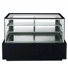 Dukers DDM72R 72" Straight Glass Cake Showcase