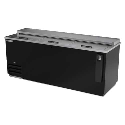 Beverage Air DW79HC-B 80" Flat Top Bottle Cooler