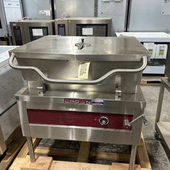 Crown ES-30 30 Gallon Overstock Electric Tilt Skillet