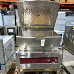 Crown ES-30 30 Gallon Overstock Electric Tilt Skillet