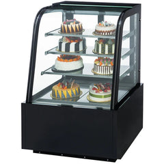 Dukers DDM36R-CB 36" Curved Glass Cake Showcase