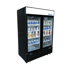 Atosa MCF8721ES (2) Glass Door Merchandiser Freezer