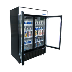 Atosa MCF8721ES (2) Glass Door Merchandiser Freezer