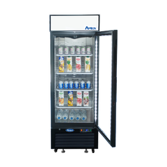 Atosa MCF8722GR 1-Section Glass Door Merchandiser Refrigerator, 19.4 cu. ft.