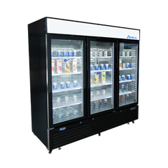 Atosa MCF8728GR (3) Glass Door Merchandiser Freezer