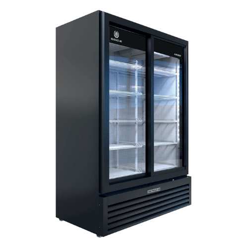 Beverage Air MT53-1-SDB 54" Sliding Glass Door Merchandiser