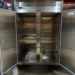 Traulsen RHT232NPUT-FHS Scratch & Dent 2-Section Pass Through Refrigerator