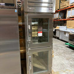 True Manufacturing STR1RPT-2HS-2HG-HC Factory Special 28" Refrigerator Half Solid Pass Through