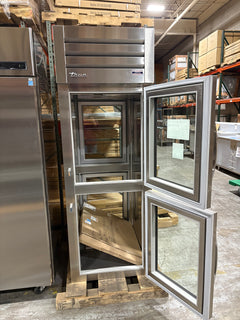 True Manufacturing STR1RPT-2HS-2HG-HC Factory Special 28" Refrigerator Half Solid Pass Through