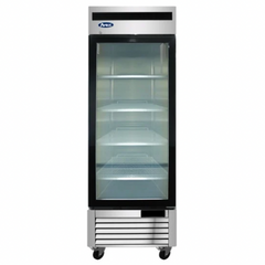 Atosa MCF8705GR (1) Glass Door Reach-In Refrigerator