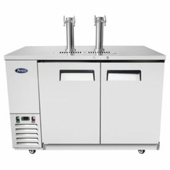 Atosa MKC58GR 58" 2-Door Draft Beer Cooler with 2 Keg Capacity