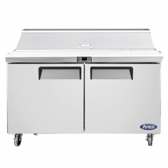 Atosa MSF8302GR 48" 2-Section Refrigerated Sandwich Prep Table