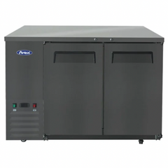 Atosa SBB48GRAUS2 48" 2-Section Solid-Door Back Bar Cooler