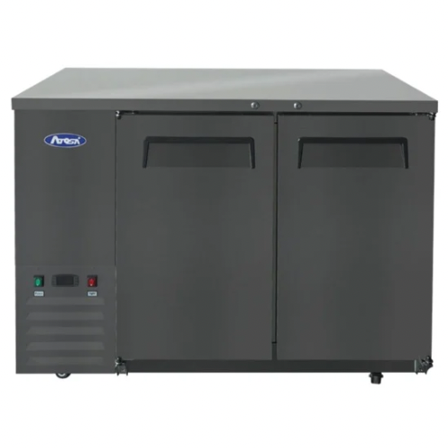 Atosa SBB48GRAUS2 48" 2-Section Solid-Door Back Bar Cooler
