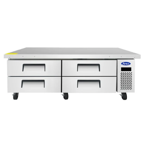 Atosa MGF8453GR 72" 4-Drawer Refrigerated Chef Base