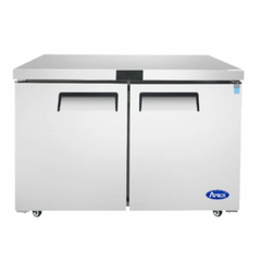 Atosa MGF8403GR 60" 2-Section Undercounter Refrigerator