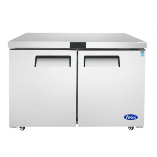 Atosa MGF8403GR 60" 2-Section Undercounter Refrigerator