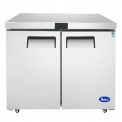 Atosa MGF8406GR 48" 2-Section Undercounter Freezer