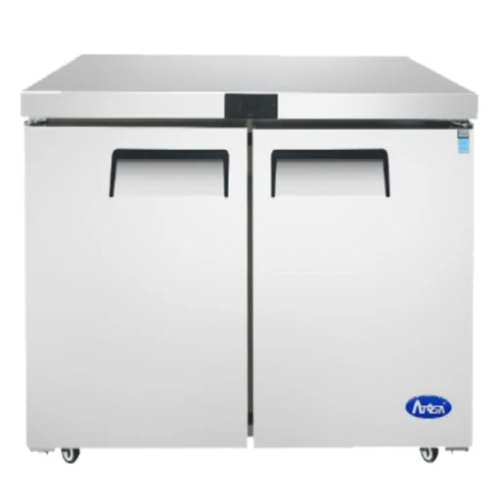 Atosa MGF8406GR 48" 2-Section Undercounter Freezer
