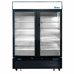 Atosa MCF8721ES (2) Glass Door Merchandiser Freezer