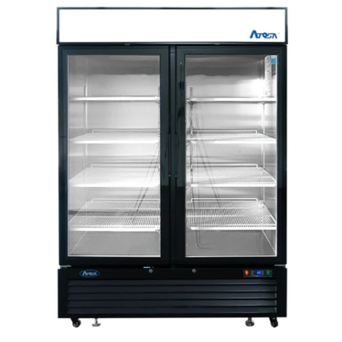 Atosa MCF8721ES (2) Glass Door Merchandiser Freezer