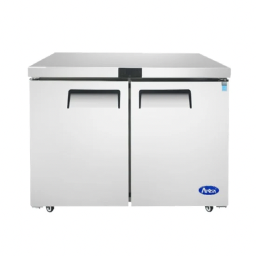Atosa MGF8402GR 48" 2-Section Undercounter Refrigerator