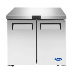 Atosa MGF36FGR 36" 2-Section Undercounter Freezer