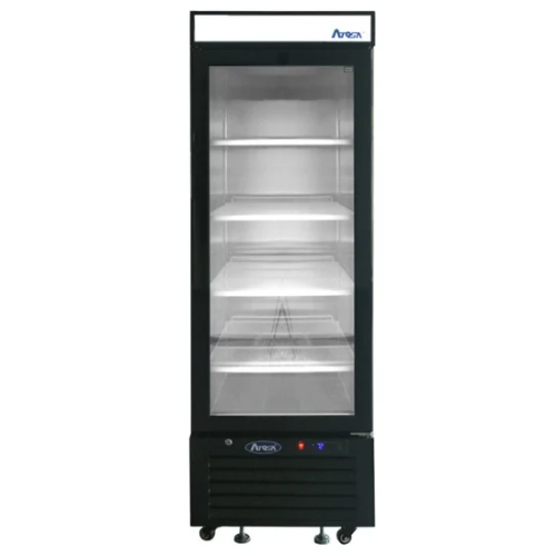 Atosa MCF8726GR 1-Section Glass Door Merchandiser Refrigerator, 8.3 cu. ft.