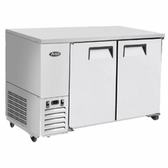 Atosa MBB59GR 59" 2-Section Solid-Door Back Bar Cooler