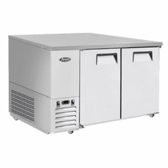 Atosa SBB48GRAUS1 48" 2-Section Solid-Door Back Bar Cooler