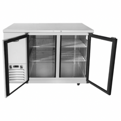 Atosa SBB48GGRAUS1 48" 2-Section Glass-Door Back Bar Cooler