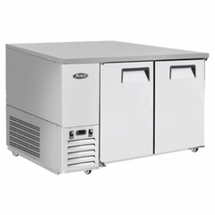 Atosa SBB59GRAUS1 59" 2-Section Solid-Door Back Bar Cooler