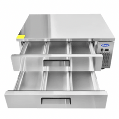 Atosa MGF8450GR 48" 2-Drawer Refrigerated Chef Base