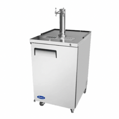 Atosa MKC23GR 23" 1-Door Draft Beer Cooler with 1 Keg Capacity