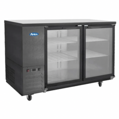 Atosa SBB48GGRAUS2 48" 2-Section Glass-Door Back Bar Cooler