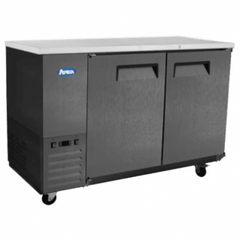 Atosa SBB48GRAUS2 48" 2-Section Solid-Door Back Bar Cooler