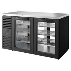 True Manufacturing TBR60-PTSZ1-L-Z-1111 Factory Special 2 Section Back Bar Cooler Pass Through