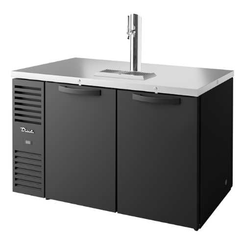 True Manufacturing TDR60-PTSZ1-L-BSSSS1 Scratch & Dent Draft Beer Cooler Pass Through 2 Section
