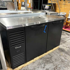 True Manufacturing TDR60-PTSZ1-L-BSSSS1 Scratch & Dent Draft Beer Cooler Pass Through 2 Section