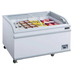 Dukers WD-500Y 56" Commercial Chest Freezer in White, 115V, 17.7 cu ft