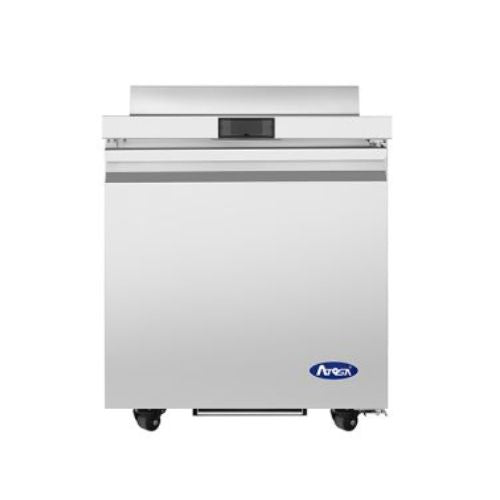 Atosa AWR27SD 27" 1-Section Worktop Refrigerator with Backsplash