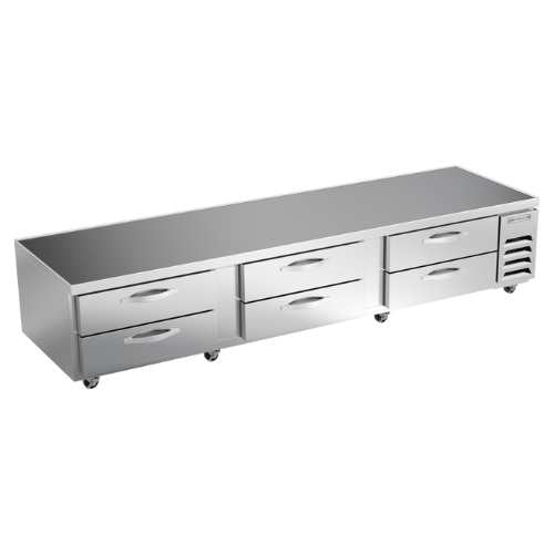 Beverage Air WTRCS112HC 112" 6 Drawer Refrigerated Chef Base