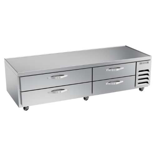 Beverage Air WTRCS84HC 84" 4 Drawer Refrigerated Chef Base