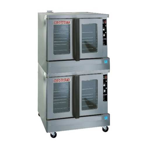 Blodgett Zephaire 100-G Natural Gas Full-Size Standard Depth Double Convection Oven