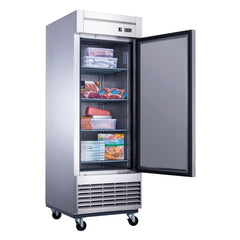 Dukers D28F 27" Single Door Commercial Freezer, 18.75 cu. ft.