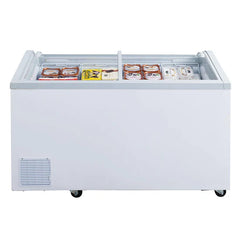 Dukers WD-500Y 56" Commercial Chest Freezer in White, 115V, 17.7 cu ft