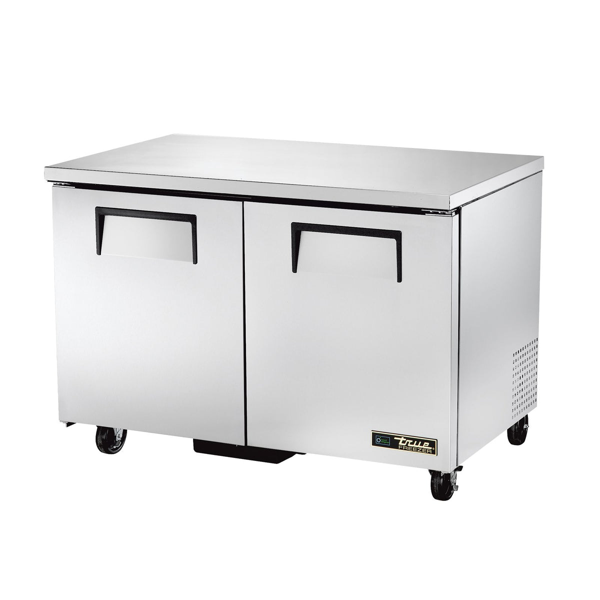 True TUC-48F-HC 48" 2-Section Solid-Door Undercounter Freezer